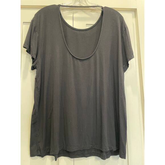 Black yoga Athleisure shirt M - Picture 2 of 6